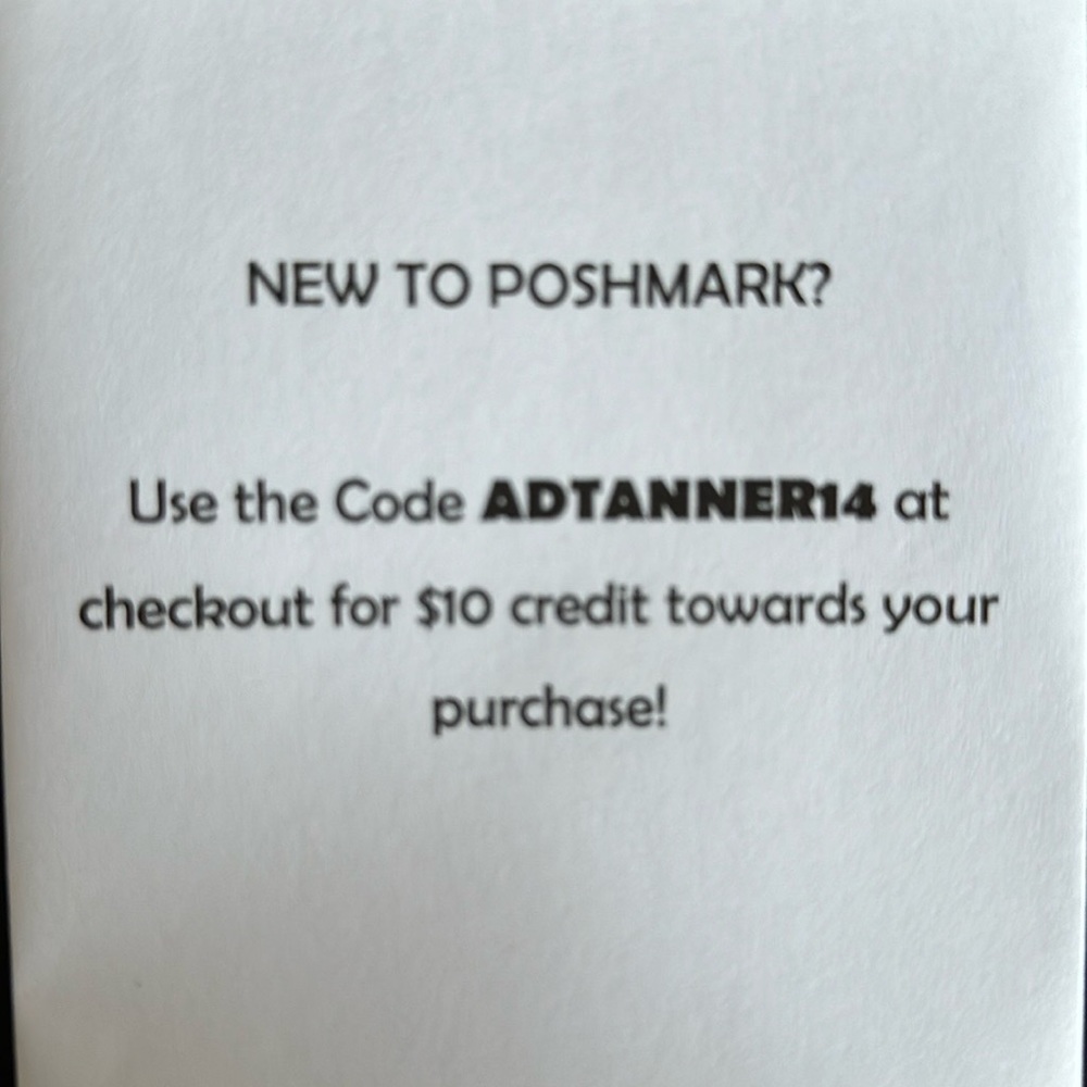 New to Poshmark?